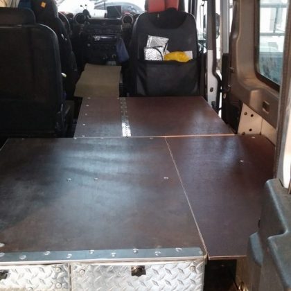 זיווד רכב : מגירות אחסון לרכב מסחרי 109